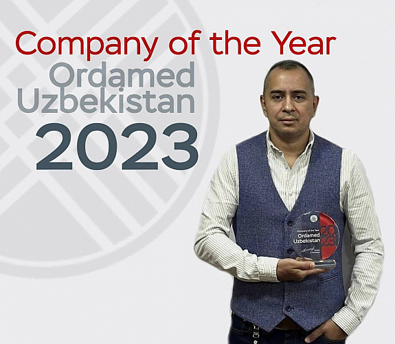 Ordamed Uzbekistan- победитель в номинации "Компания года" 2023